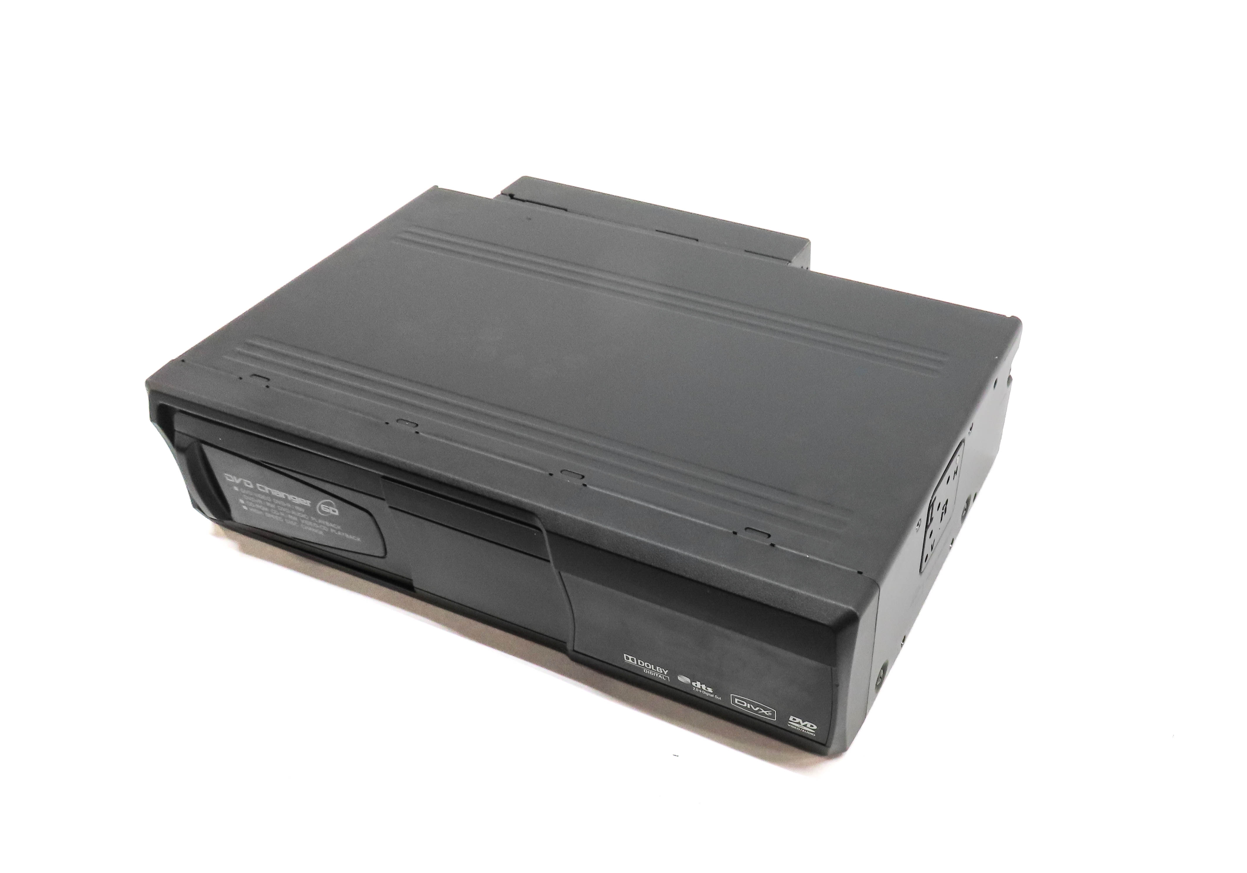 12 RANGE ROVER L322 REAR ENTERTAINMENT 6 DISC DVD CHANGER PLAYER (NO CARTRIDGE) — exact item pictured